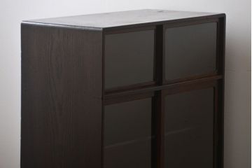 レトロ家具　昭和レトロ　引き出し5杯付き収納棚