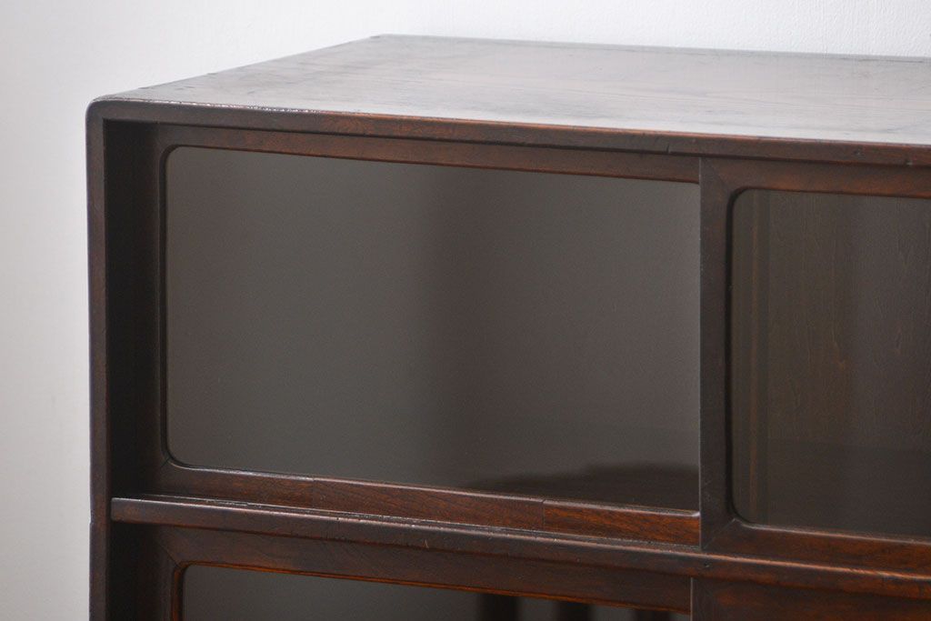 レトロ家具　昭和レトロ　引き出し5杯付き収納棚