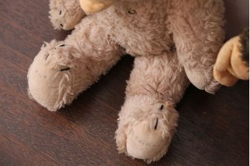 アンティーク雑貨　イギリスアンティーク staiff ぬいぐるみ5点セット(カタログ付き)