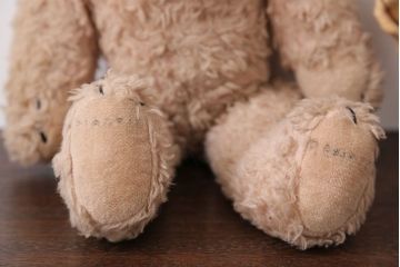 アンティーク雑貨　イギリスアンティーク staiff ぬいぐるみ5点セット(カタログ付き)