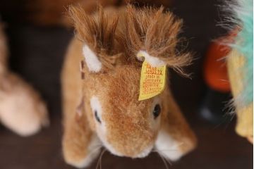 アンティーク雑貨　イギリスアンティーク staiff ぬいぐるみ5点セット(カタログ付き)