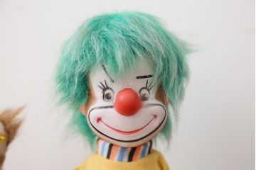 アンティーク雑貨　イギリスアンティーク staiff ぬいぐるみ5点セット(カタログ付き)