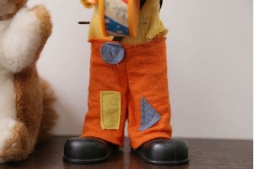 アンティーク雑貨　イギリスアンティーク staiff ぬいぐるみ5点セット(カタログ付き)