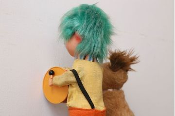 アンティーク雑貨　イギリスアンティーク staiff ぬいぐるみ5点セット(カタログ付き)