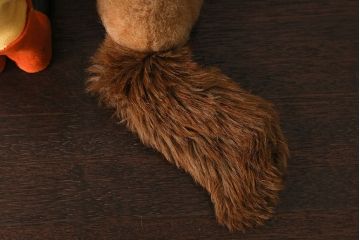 アンティーク雑貨　イギリスアンティーク staiff ぬいぐるみ5点セット(カタログ付き)