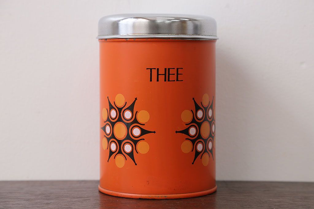 アンティーク雑貨　1970年代　オランダ・brabantia(ブラバンシア)キャニスター