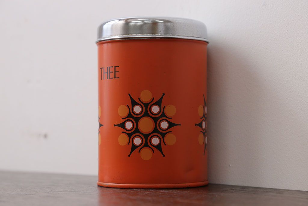 アンティーク雑貨　1970年代　オランダ・brabantia(ブラバンシア)キャニスター