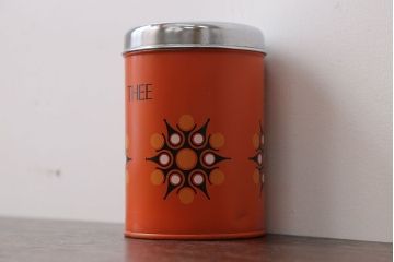 アンティーク雑貨　1970年代　オランダ・brabantia(ブラバンシア)キャニスター