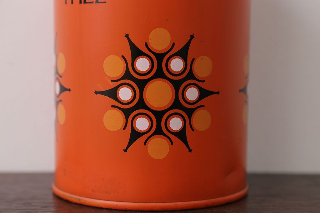 アンティーク雑貨　1970年代　オランダ・brabantia(ブラバンシア)キャニスター