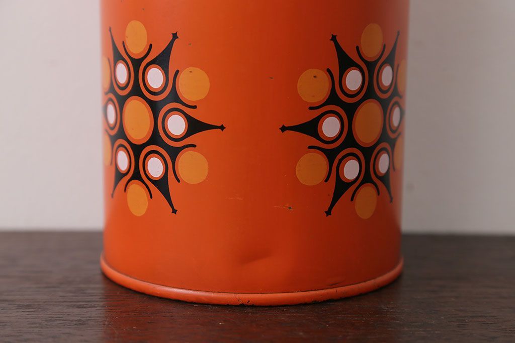 アンティーク雑貨　1970年代　オランダ・brabantia(ブラバンシア)キャニスター