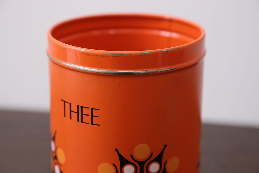 アンティーク雑貨　1970年代　オランダ・brabantia(ブラバンシア)キャニスター