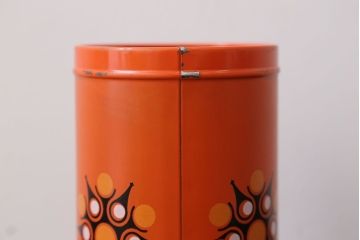 アンティーク雑貨　1970年代　オランダ・brabantia(ブラバンシア)キャニスター