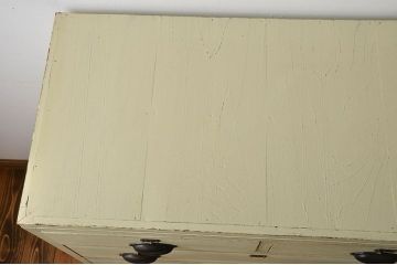 アンティーク家具　アンティークペイント　かわいいチェスト