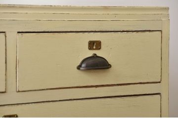 アンティーク家具　アンティークペイント　かわいいチェスト