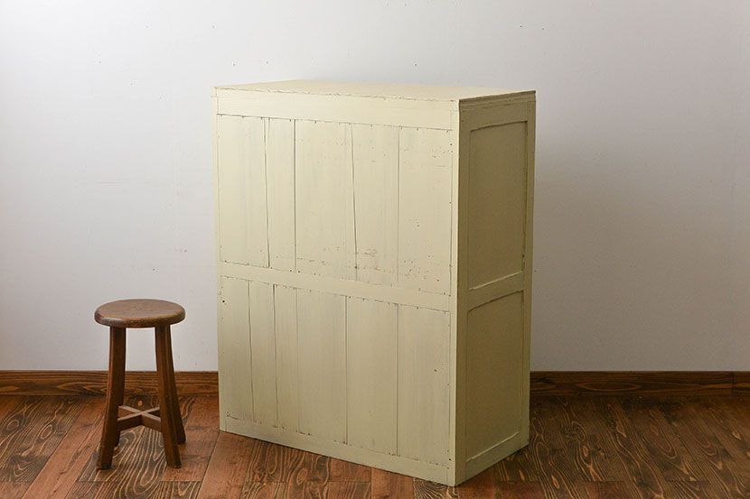 アンティーク家具　アンティークペイント　かわいいチェスト