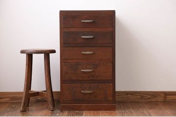 レトロ家具　昭和レトロ　5杯小引き出し