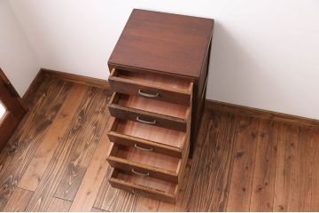 レトロ家具　昭和レトロ　5杯小引き出し