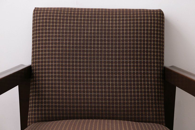 アンティーク家具　ミッドセンチュリー　1人掛けソファ(シングルソファ)(1)