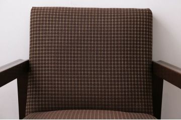 アンティーク家具　ミッドセンチュリー　1人掛けソファ(シングルソファ)(1)