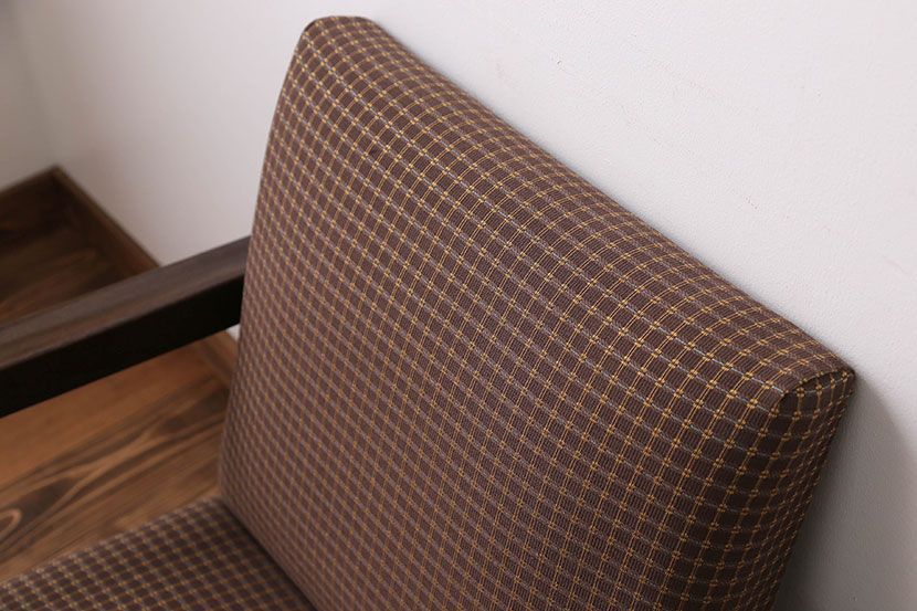 アンティーク家具　ミッドセンチュリー　1人掛けソファ(シングルソファ)(1)