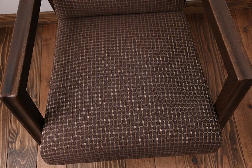 アンティーク家具　ミッドセンチュリー　1人掛けソファ(シングルソファ)(1)