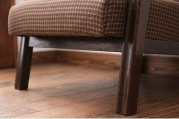 アンティーク家具　ミッドセンチュリー　1人掛けソファ(シングルソファ)(1)