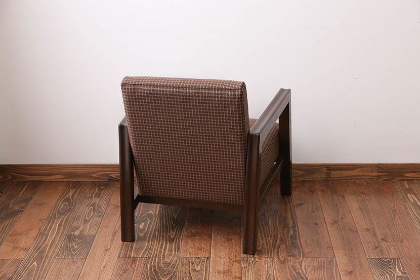 アンティーク家具　ミッドセンチュリー　1人掛けソファ(シングルソファ)(1)