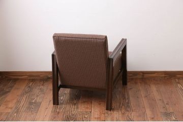 アンティーク家具　ミッドセンチュリー　1人掛けソファ(シングルソファ)(1)