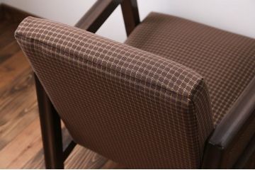 アンティーク家具　ミッドセンチュリー　1人掛けソファ(シングルソファ)(1)