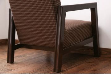 アンティーク家具　ミッドセンチュリー　1人掛けソファ(シングルソファ)(1)