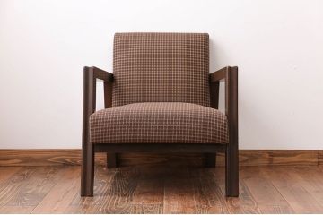 アンティーク家具　ミッドセンチュリー　1人掛けソファ(シングルソファ)(2)