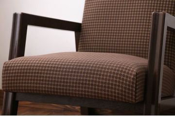 アンティーク家具　ミッドセンチュリー　1人掛けソファ(シングルソファ)(2)