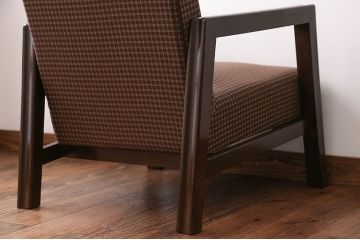 アンティーク家具　ミッドセンチュリー　1人掛けソファ(シングルソファ)(2)