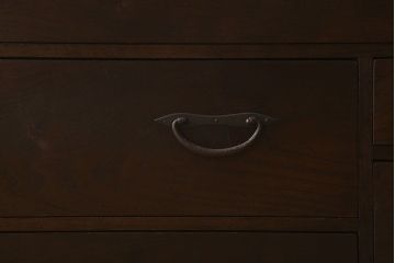 アンティーク家具　味のある古い木の衣装箪笥(チェスト)　古民具・骨董