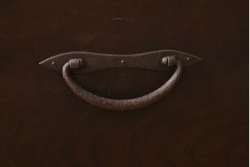 アンティーク家具　味のある古い木の衣装箪笥(チェスト)　古民具・骨董