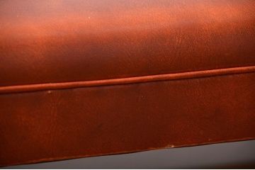 レトロ家具　昭和レトロ　ナラ材のベンチ