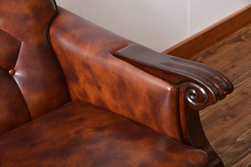 ヴィンテージ家具　3人掛けビンテージソファ