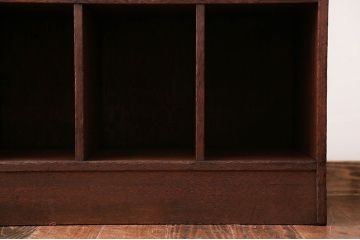 レトロ家具　昭和レトロ　アンティークマス目棚