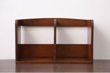 レトロ家具　昭和レトロ　シンプルな本立て