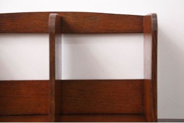 レトロ家具　昭和レトロ　シンプルな本立て