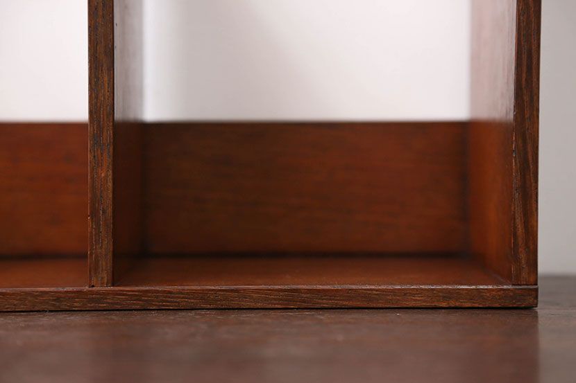 レトロ家具　昭和レトロ　シンプルな本立て