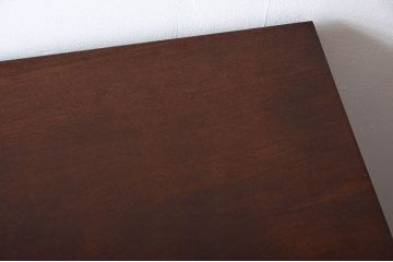 アンティーク家具　天板くるみ材一枚板　組み立て式両袖机