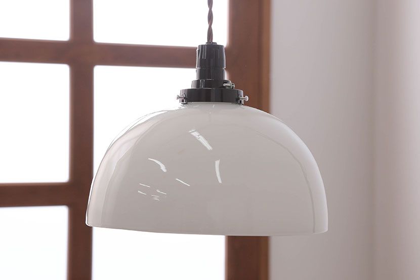 昭和レトロな電笠照明