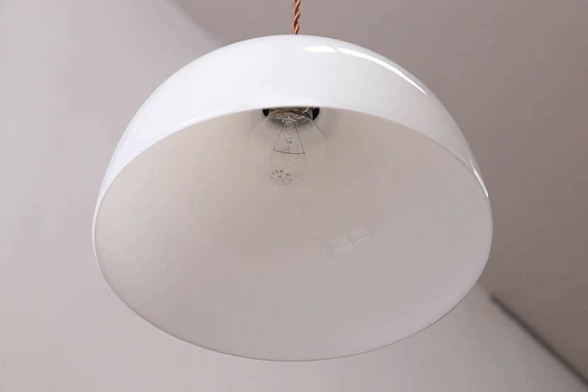 昭和レトロな電笠照明