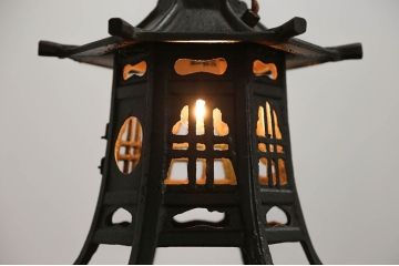 古民具・骨董　吊り灯ろう照明