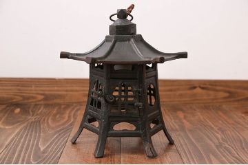 古民具・骨董　吊り灯ろう照明