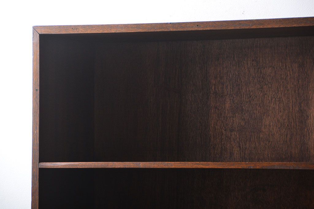 レトロ家具　昭和レトロ　古い学校の大きな収納棚(1)