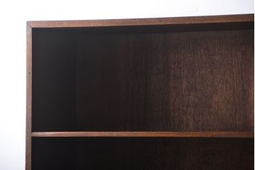 レトロ家具　昭和レトロ　古い学校の大きな収納棚(1)