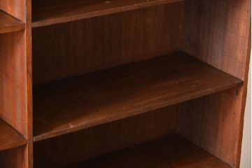 レトロ家具　昭和レトロ　古い学校の大きな収納棚(1)