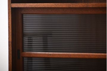 レトロ家具　昭和レトロ　古い学校の大きな収納棚(1)